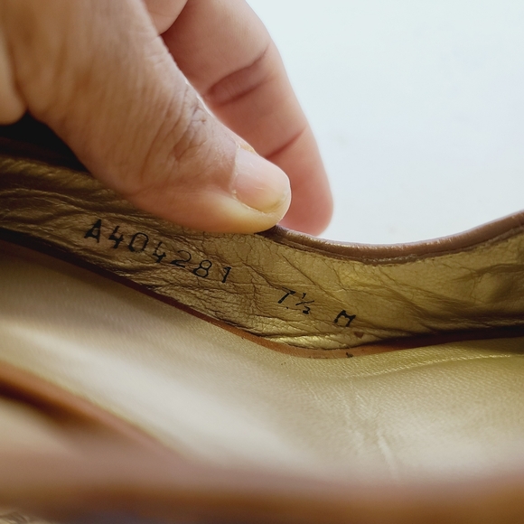 Stuart Weitzman Raffia Animal Print Slingback Wedges Size 7.5 - Picture 6 of 7